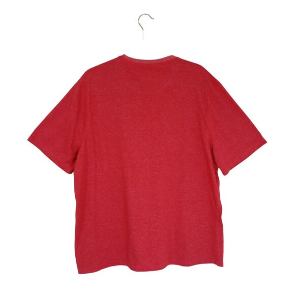 Copper & Oak T-Shirt Mens Red Heathered  XXL Cotton/Polyester Blend - Picture 5 of 7
